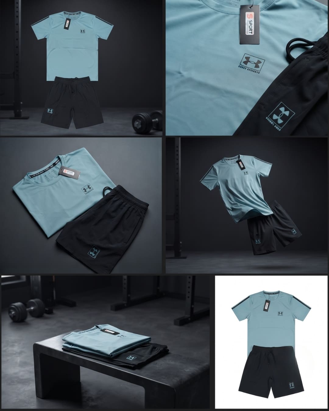 تراك جيم Under Armour – تيشيرت + شورت